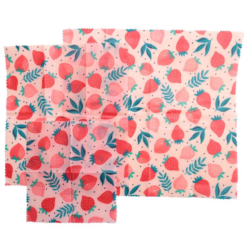 ผ้าห่ออาหารแบบใช้ซ้ำได้ B62B-4 - Beeswax Wrap Reusable บทวิจารณ์และราคา