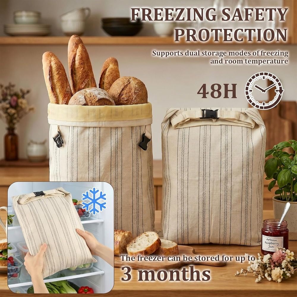 ถุงขนมปังเคลือบขี้ผึ้งแบบใช้ซ้ - Beeswax Wrap Reusable บทวิจารณ์และราคา