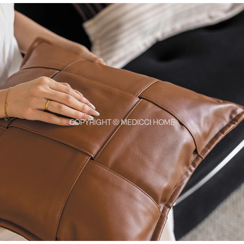 ปลอกหมอนอิงหนังเทียมสไตล์ H สี - Sustainable Living Environment บทวิจารณ์และราคา